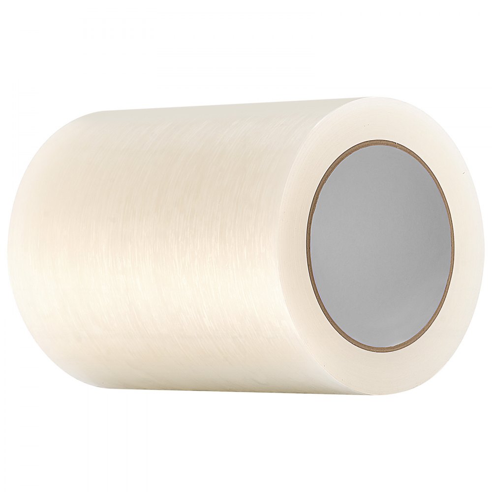 VEVOR Greenhouse Repair Tape 0.15x32 m 0.15 mm Clear Polyethylene Patch, for Plastic Sheeting & Tent Seaming Sealing, Waterproof & Sun-Resistant, Heavy Duty Greenhouse Sheeting Coverings Film Tape