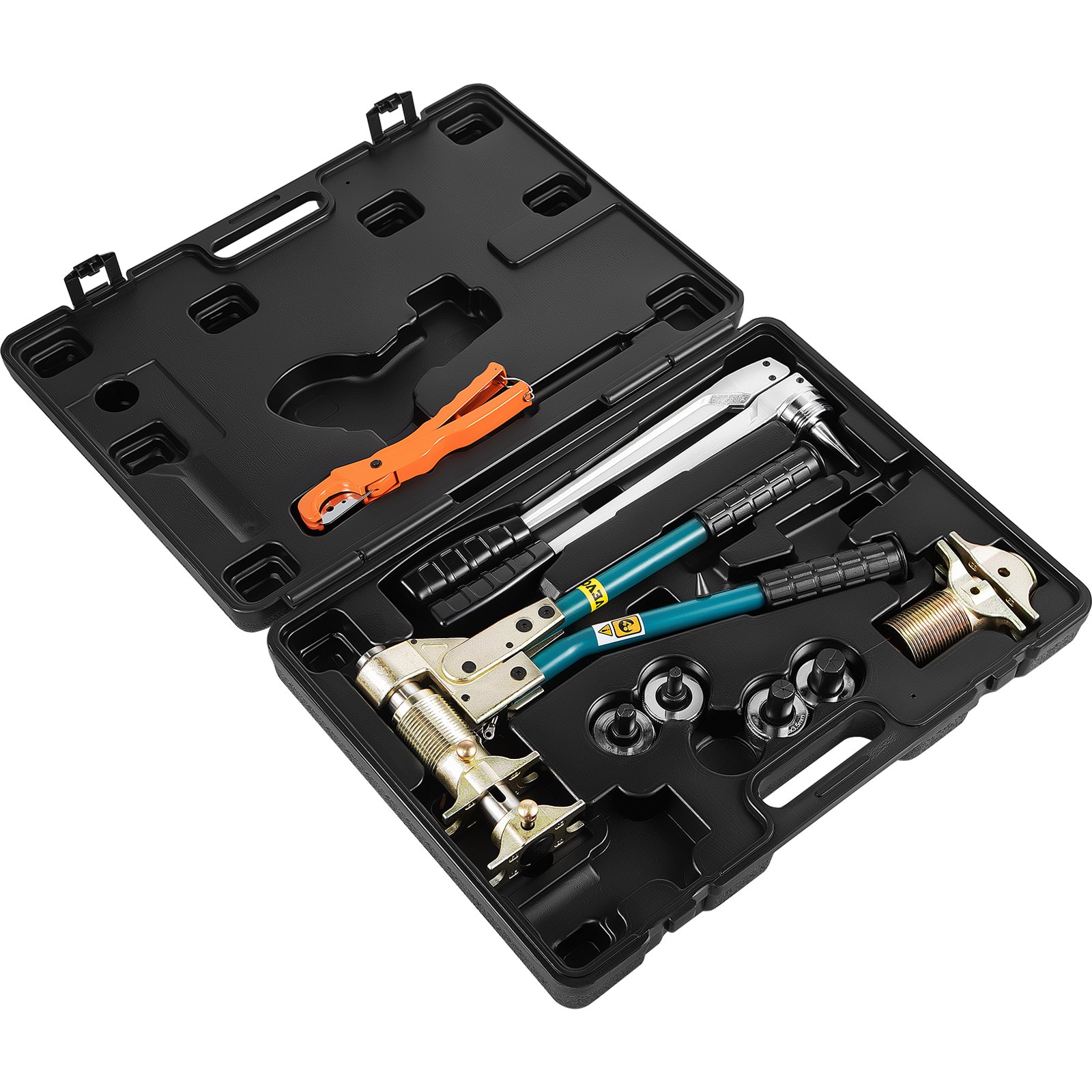 VEVOR Press Plier Tool Sliding Sleeve Tool Pressing Pliers Maintenance Pipe Crimping Plier Free Pipe Installation 16-32mm (Pipe Crimping Plier)