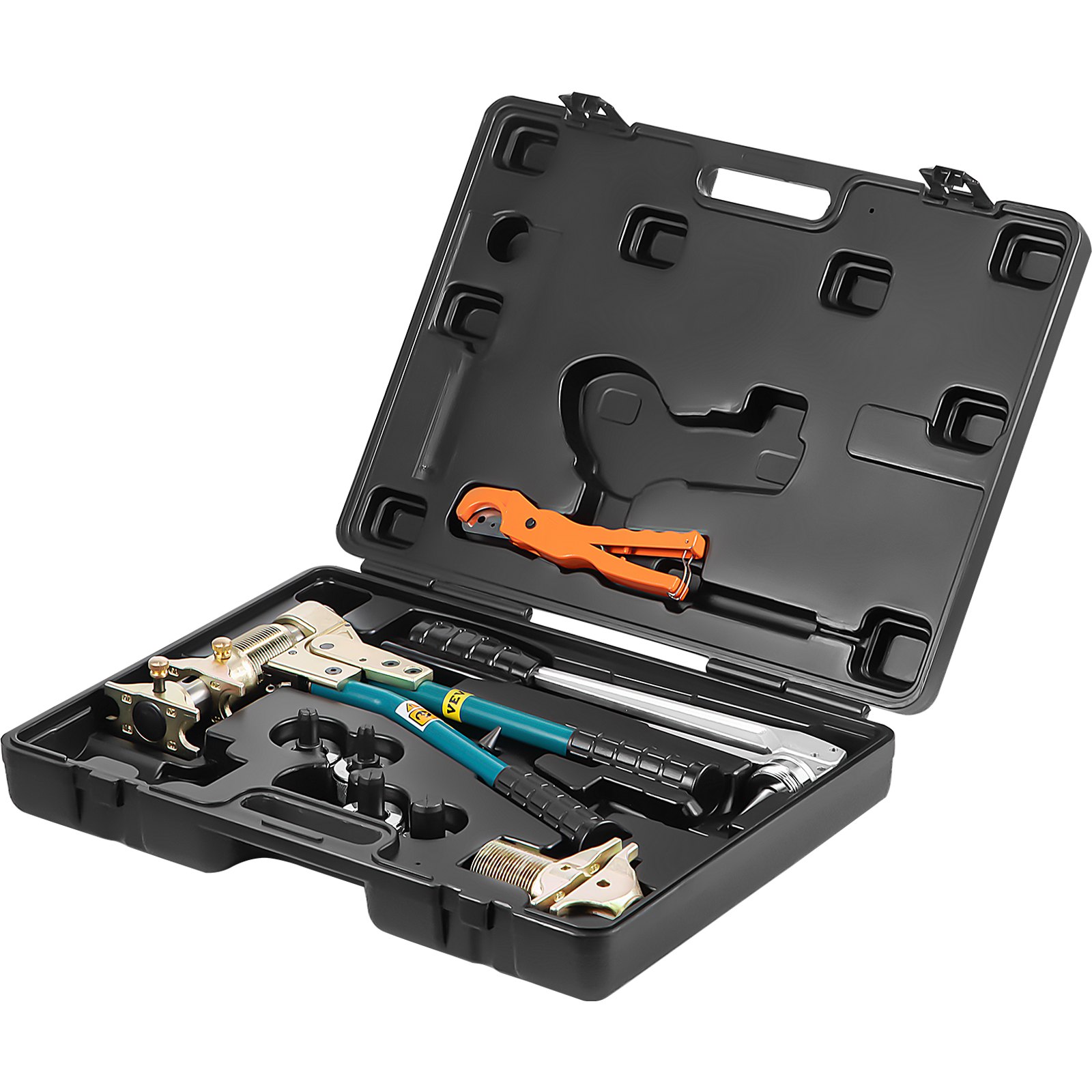 VEVOR Press Plier Tool Sliding Sleeve Tool Pressing Pliers Maintenance Pipe Crimping Plier Free Pipe Installation 16-32mm (Pipe Crimping Plier)