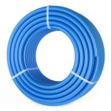 VEVOR PEX Pipe 3/4 Inch, 100 Feet Length PEX-A Flexible Pipe Tubing for Potable Water, Pex Water Lines for Hot/Cold Water & Easily Restore, Plumbing Applications with Free Cutter,Blue