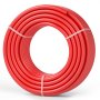 VEVOR PEX Pipe 3/4 Inch, 100 Feet Length PEX-B Flexible Pipe Tubing for Potable Water, Pex Water Lines for Hot/Cold Water & Easily Restore, Plumbing Applications with Free Cutter & Clamps ,Red