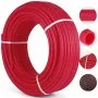 VEVOR 3/4" X 300Ft PEX Tubing Pex-B Red Hydronic Radiant Floor Heat Heating System Pex Pipe Pex Tube (3/4" , 300Ft/Red)