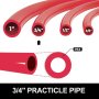 VEVOR 3/4" X 300Ft PEX Tubing Pex-B Red Hydronic Radiant Floor Heat Heating System Pex Pipe Pex Tube (3/4" , 300Ft/Red)