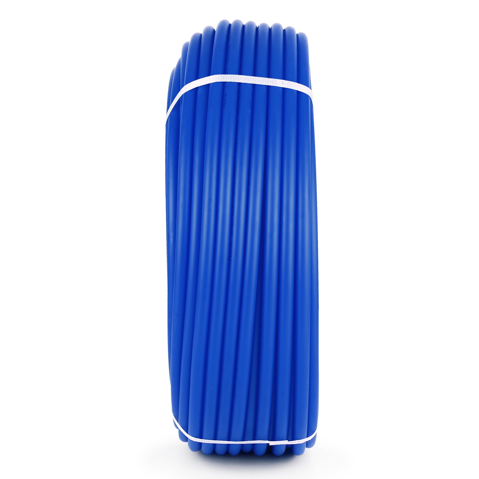 VEVOR 3/4" PEX Tubing 500Ft Non-Barrier PEX Pipe Blue Pex-b Tube Coil for Hot and Cold Water Plumbing Open Loop Radiant Floor Heating System PEX Tubing (3/4" Non-Barrier, 500Ft/Blue)
