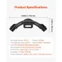VEVOR PEX Tubing Bend Support, 20 Packs 90-Degree Elbow Bend Support Compatible with 1/2-inch PEX Pipes, Corrosion & Rust Resistant Pex Clamps Pipe Holder with Nail Tab