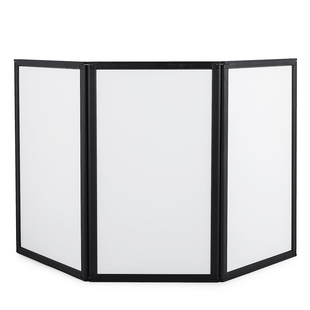 3 Panel Table Top Display - Tri-fold Presentation Board In Matte Black