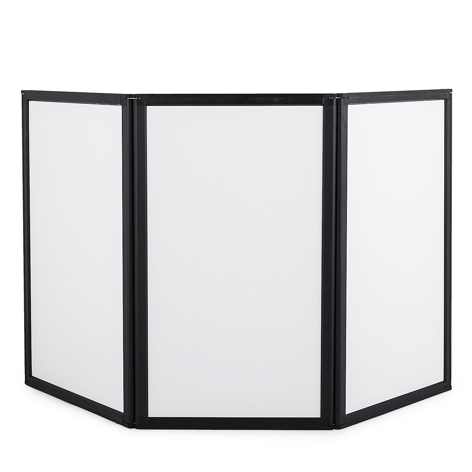 3 Panel Table Top Display - Tri-fold Presentation Board In Matte Black