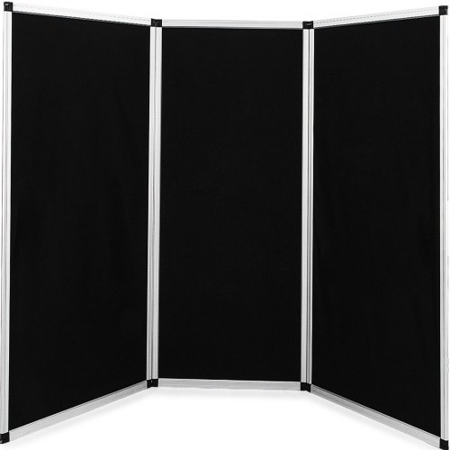 180*90cm 3 Panel Tabletop Display Presentation Board Tri-Fold Fabric Stand