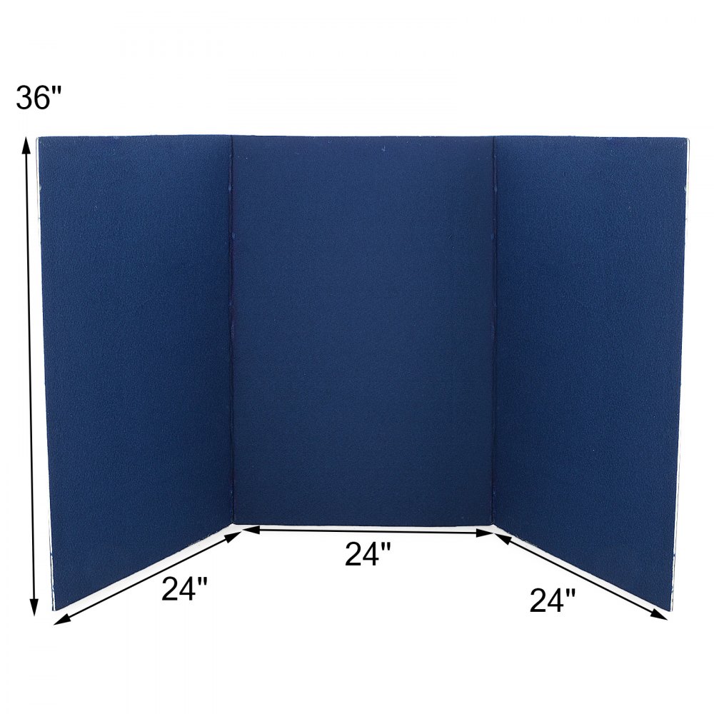 3 Panels Room Divider Office Wall Folding Separator Exhibit DJ Event Facade