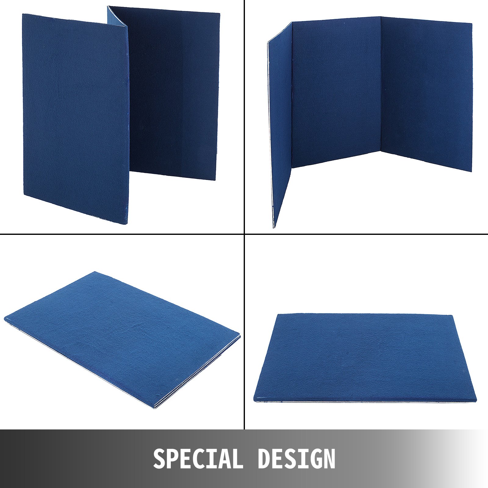 3 Panels Room Divider Office Wall Folding Separator Exhibit DJ Event Facade