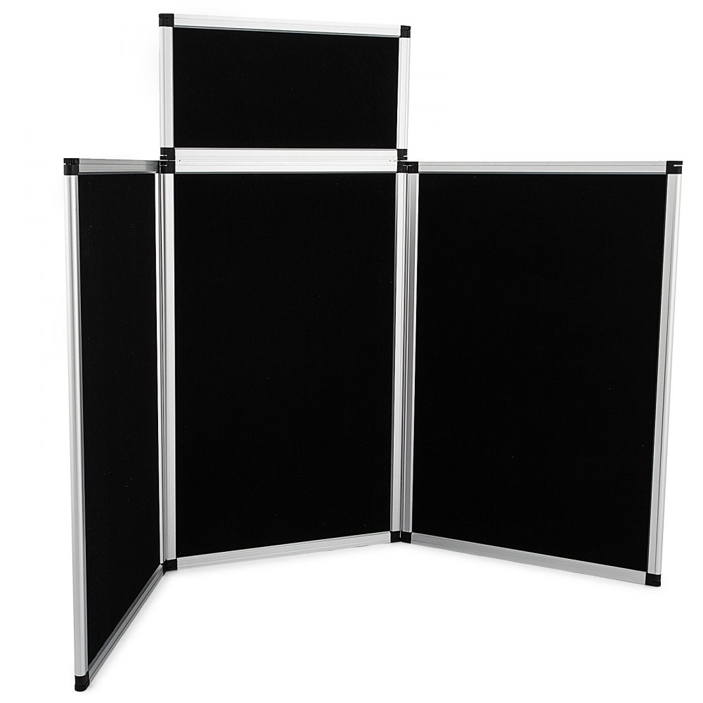 Exhibition Folding Display Boards - 4 Panel Lightweight Folding Stand With Bag