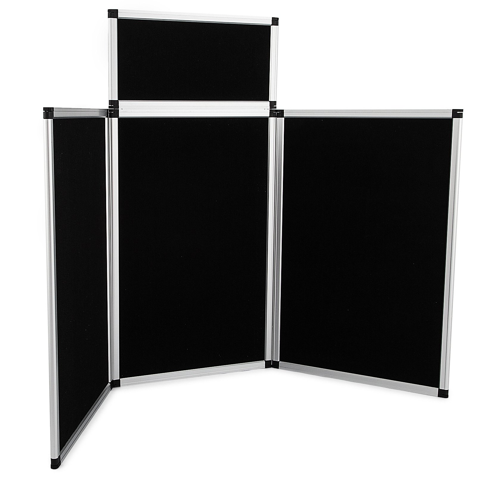 3+1 Panels Room Divider Screen Aluminum Natural Fold Stand Exhibit Event Facade