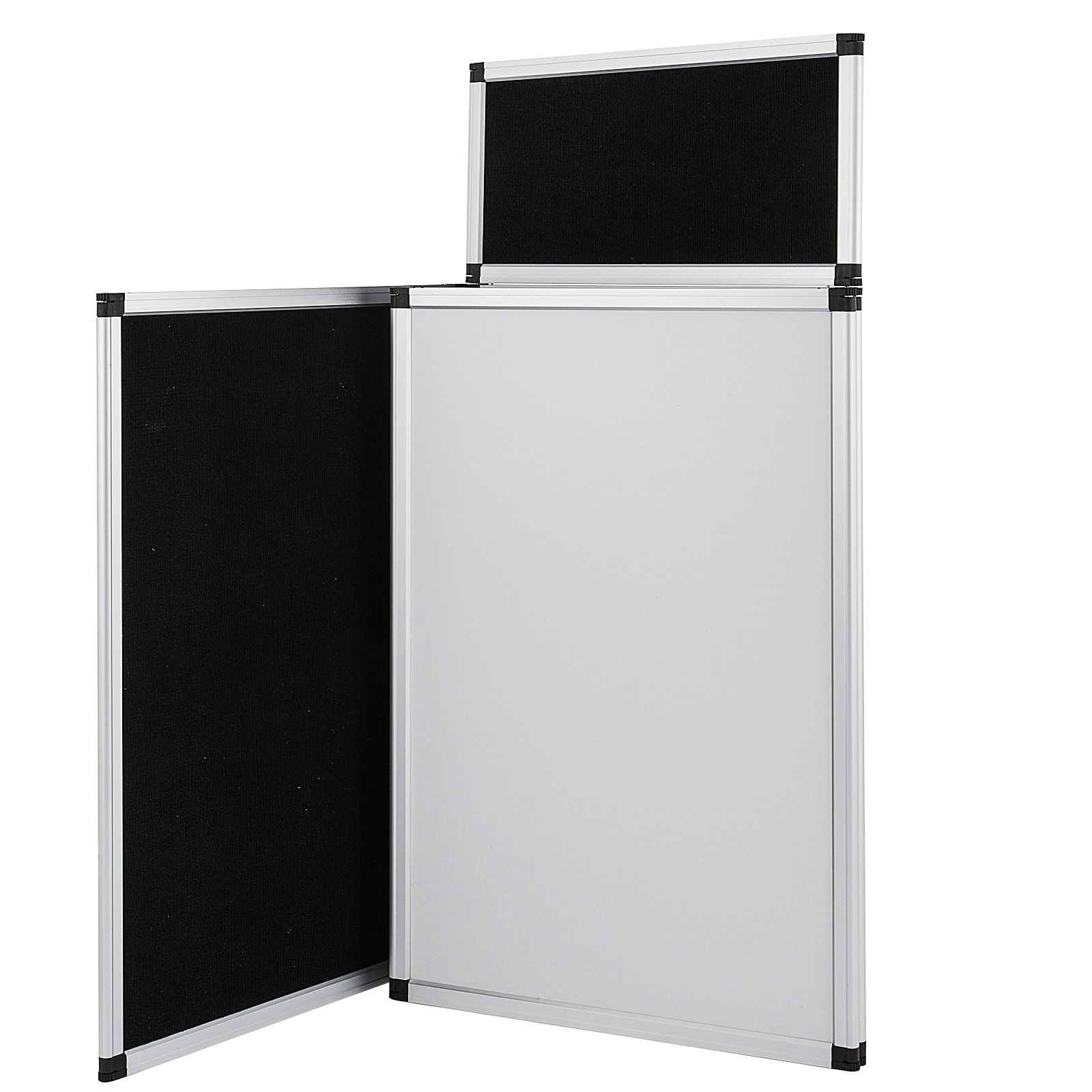 3+1 Panels Room Divider Screen Aluminum Natural Fold Stand Exhibit Event Facade