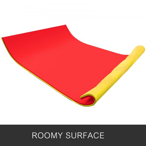 18×6Ft Water Pad Party Float with High Flotation Floating Foam Pad for Water Recreation and Relaxing