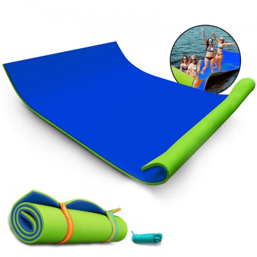 Floating Water Mat Lake Sea Rafting Water Pad Mat Lounger Pool Float Island