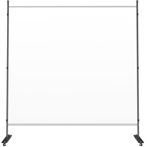 VEVOR Office Partition 71" W x 14" D x 72" H Room Divider Wall w/Thicker Non-See-Through Fabric Office Divider Steel Base Portable Office Walls Divider Cream Room Partition for Room Office Restaurant