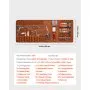 VEVOR Leather Working Tools Kit, 92 PCS Leather Craft Tools with Portable Leather Storage Bag, Engraving Punching Sewing Stamping Sanding Tools, Ideal for Beginners DIY Enthusiasts and Professionals