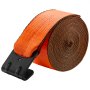 VEVOR Winch Straps, 4 in x 30 ft Truck Straps with Flat Hook, 10 Pack Heavy Duty Trailer Straps with 18000 lbs Break Strength, Cargo Tie-Down Straps, for Flatbeds, Trucks, Trailers, Farms & Rescues