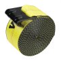 VEVOR Winch Straps, 10.2 cm x 9.1 m, 2722 kg Load Capacity, 8165 kg Break Strength, Truck Straps with Flat Hook, Flatbed Tie Downs Cargo Control for Trailers, Farms, Rescues, Tree Saver, Yellow (4 Pack)