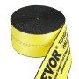 VEVOR Winch Straps, 10.2 cm x 12.2 m, 2722 kg Load Capacity, 8165 kg Break Strength, Truck Straps with Flat Hook, Flatbed Tie Downs Cargo Control for Trailers, Farms, Rescues, Tree Saver, Yellow (10 Pack)