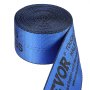 VEVOR Winch Straps, 4" x 30', 6000 lbs Load Capacity, 18000 lbs Breaking Strength, Truck Straps with Flat Hook, Flatbed Tie Downs Cargo Control for Trailers, Farms, Rescues, Tree Saver, Blue (10 Pack)