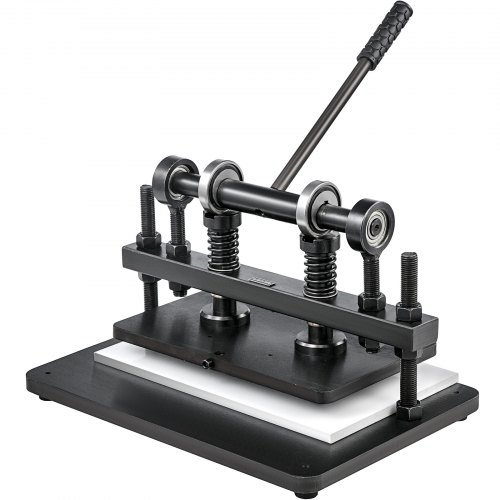 VEVOR Leather Cutting Machine 360x220mm Manual Die Cutter Heavy Duty Leather Embossing Machine Hand Press Mold Mould Leather Die cut Leather Craft Cutting Machine for Various Materials
