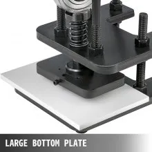 VEVOR Leather Cutting Machine 180x120mm Manual Die Cutter Heavy Duty Leather Embossing Machine Hand Press Mold Mould Leather Die Cut Leather Craft Cutting Machine for Various Materials