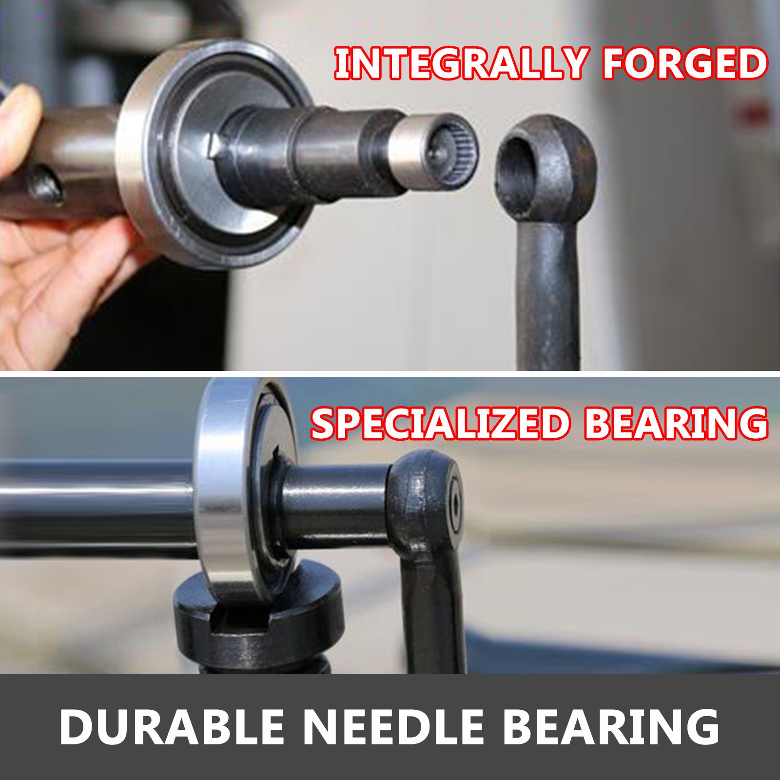 integrally forged and specialized bearing of VEVOR leather cutting machine. durable needle bearing.