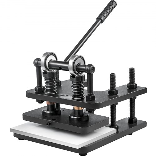 VEVOR Leather Cutting Machine 280x140mm Manual Die Cutter Heavy Duty Leather Embossing Machine Hand Press Mold Mould Leather Die Cut Leather Craft Cutting Machine for Various Materials