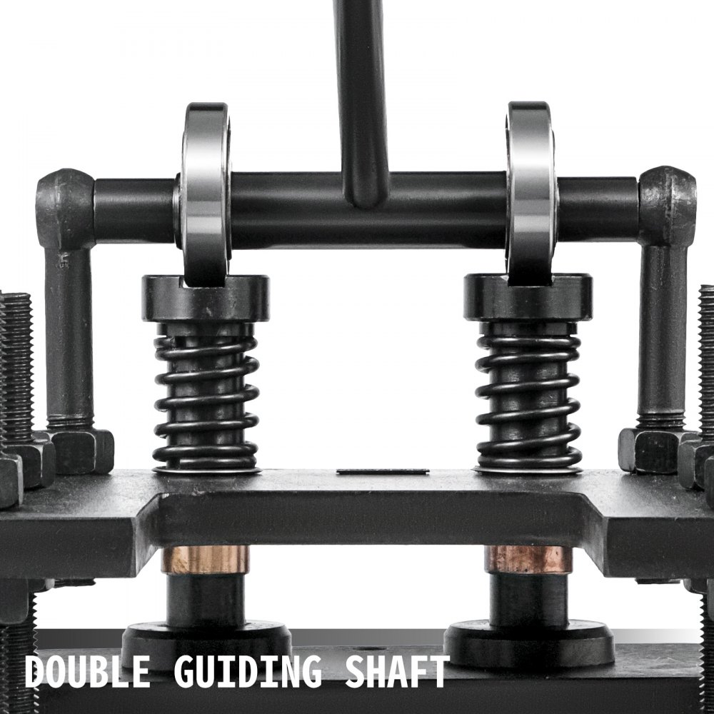 VEVOR Leather Cutting Machine 280x140mm Manual Die Cutter Heavy Duty Leather Embossing Machine Hand Press Mold Mould Leather Die Cut Leather Craft Cutting Machine for Various Materials