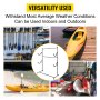 VEVOR Kayak Storage Freestanding Kayak Storage Rack, 300 LBS Load-Bearing Capacity Kayak Hanger for Indoor/Outdoor Use, 100 LBS Per Layer Paddle Board Rack, 3 Layers Kayak Storage Rack for 3 Canoes