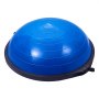 VEVOR Half Exercise Ball Trainer, 26 inch Balance Ball Trainer, 1500lbs Capacity Stability Ball, Yoga Ball with Resistance Bands & Foot Pump, Strength Fitness Ball for Home Gym Full Body Workout, Blue