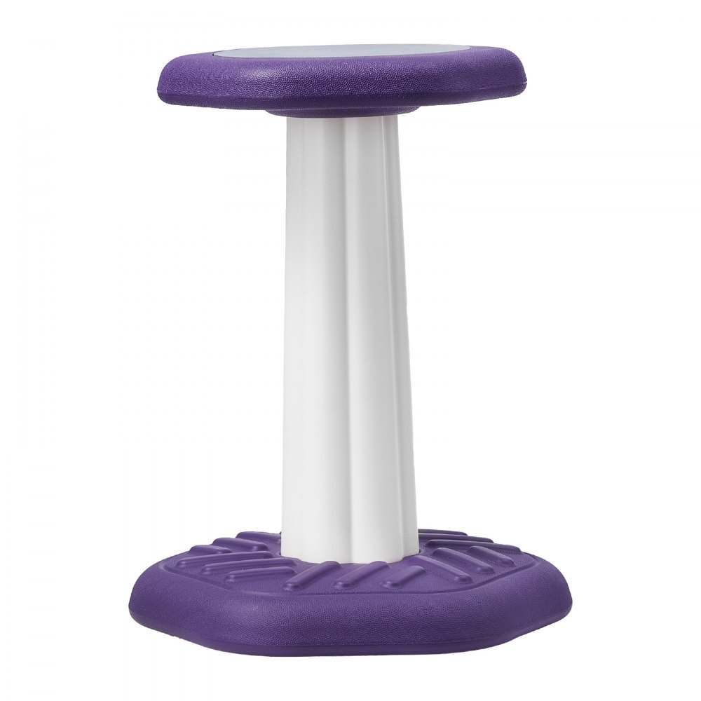 VEVOR Kids Wobble Chair Active Chair with Sponge Cushion for Age 7-14 Purple