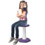 VEVOR Kids Wobble Chair Active Chair med svamppute for alderen 7-14 lilla