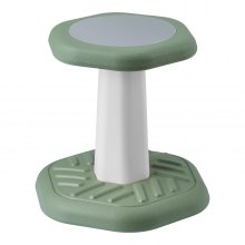 VEVOR Kids Wobble Chair Active Chair with Sponge Cushion, Wobble Stool Improves Focus, Posture and Calm Children, Ideal for Schools and Preschools, Age 3-7, Green