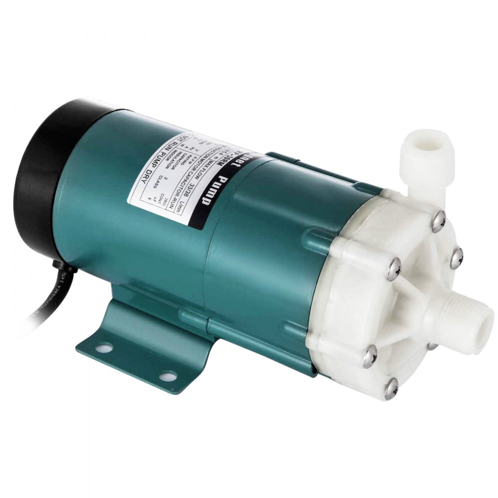 Magnetic Brewing Beer Pump With Food Grade High Temp Plastic Head 3/4 Inch MPT