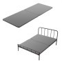 VEVOR Full Size Bunkie Board, 1.5 in Bed Board Slats with 200D Oxford Cloth, Wooden Mattress Support for Full Size Bed, Easy Assembly Support Under Mattress, 2 Piece, Gray