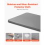 VEVOR Queen Size Bunkie Board, 1.5 in Bed Board Slats with 200D Oxford Cloth, Wooden Mattress Support for Queen Size Bed, Easy Assembly Support Under Mattress, 4 Piece, Gray