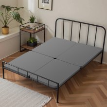 Queen Size Bunkie Board 1.5 in Bed Board Slats w/ 200D Oxford Cloth 4 Pcs