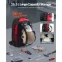 VEVOR 25.2L Welding Backpack 1680D Polyester Welder Backpack for Tool and Helmet