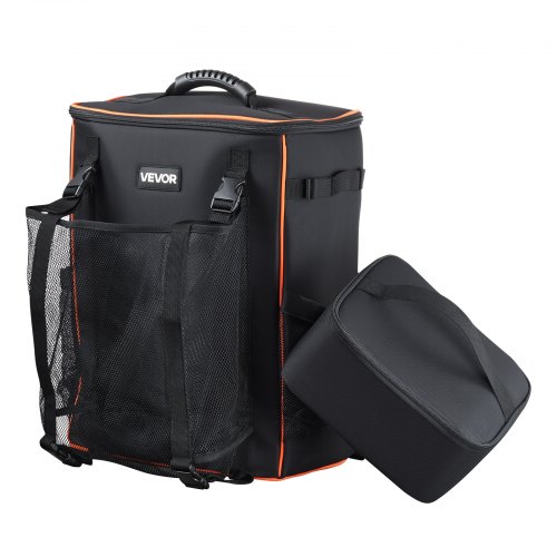 VEVOR 33L Welding Backpack 600D Polyester Welder Backpack for Tools and Helmet