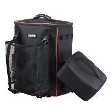 VEVOR 33L Welding Backpack 600D Polyester Welder Backpack for Tools and Helmet