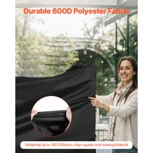 66 inch Grill Cover Heavy Duty BBQ Gas Grill Cover Outdoor Barbecue Waterproof