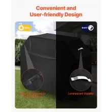60 inch Grill Cover Heavy Duty BBQ Gas Grill Cover Outdoor Barbecue Waterproof