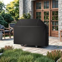 60 inch Grill Cover Heavy Duty BBQ Gas Grill Cover Outdoor Barbecue Waterproof