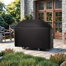 63 inch Grill Cover Heavy Duty BBQ Gas Grill Cover Outdoor Barbecue Waterproof