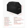 VEVOR Grill Cover, 48 inch BBQ Covers for Outdoor Grills, Waterproof, Fade Resistant, Weather Resistant Heavy Duty 600D Polyester, Easy On/Off, with Hook-and-Loop Straps, Black
