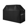 VEVOR Grill Cover, 48 inch BBQ Covers for Outdoor Grills, Waterproof, Fade Resistant, Weather Resistant Heavy Duty 600D Polyester, Easy On/Off, with Hook-and-Loop Straps, Black