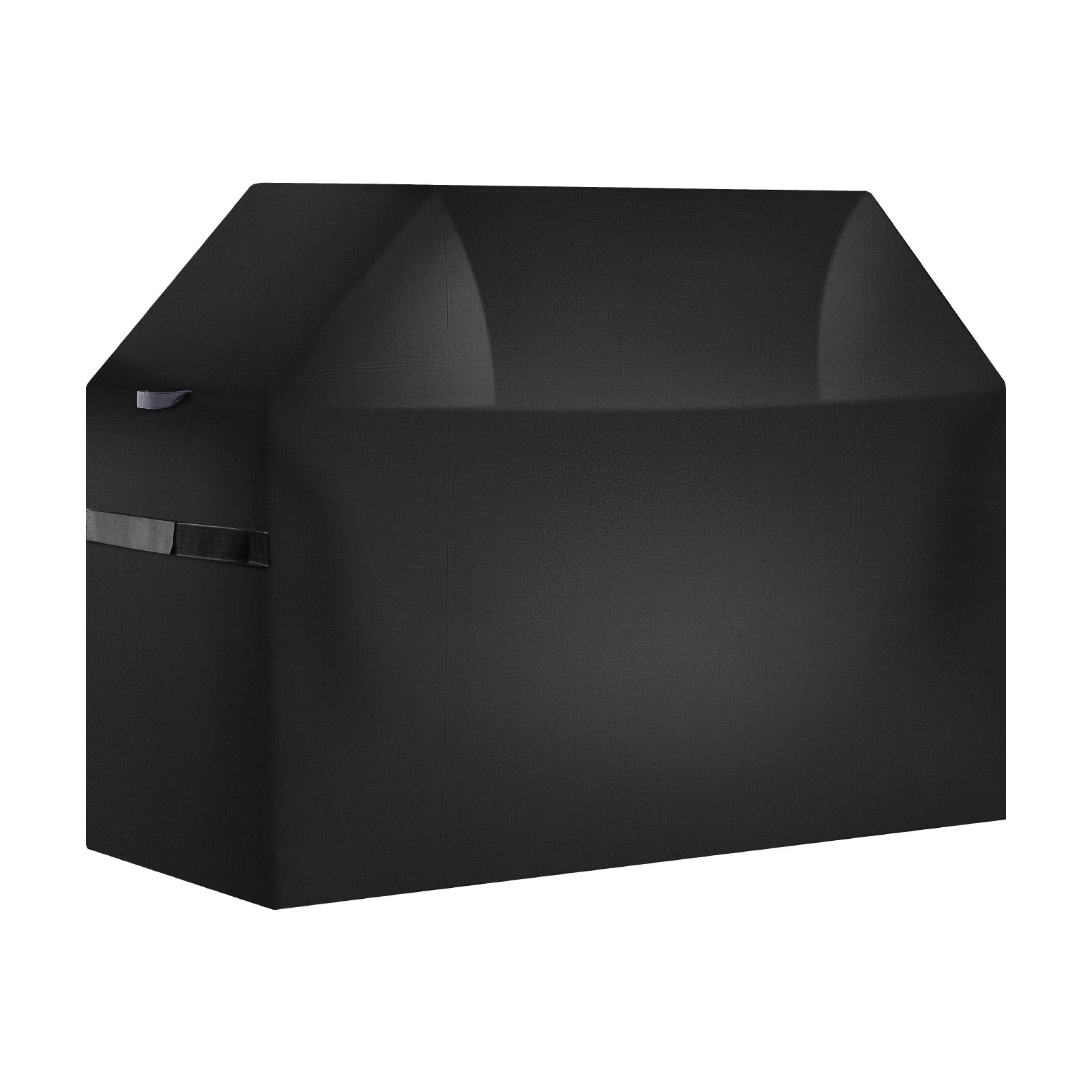 VEVOR Grill Cover, 48 inch BBQ Covers for Outdoor Grills, Waterproof, Fade Resistant, Weather Resistant Heavy Duty 600D Polyester, Easy On/Off, with Hook-and-Loop Straps, Black