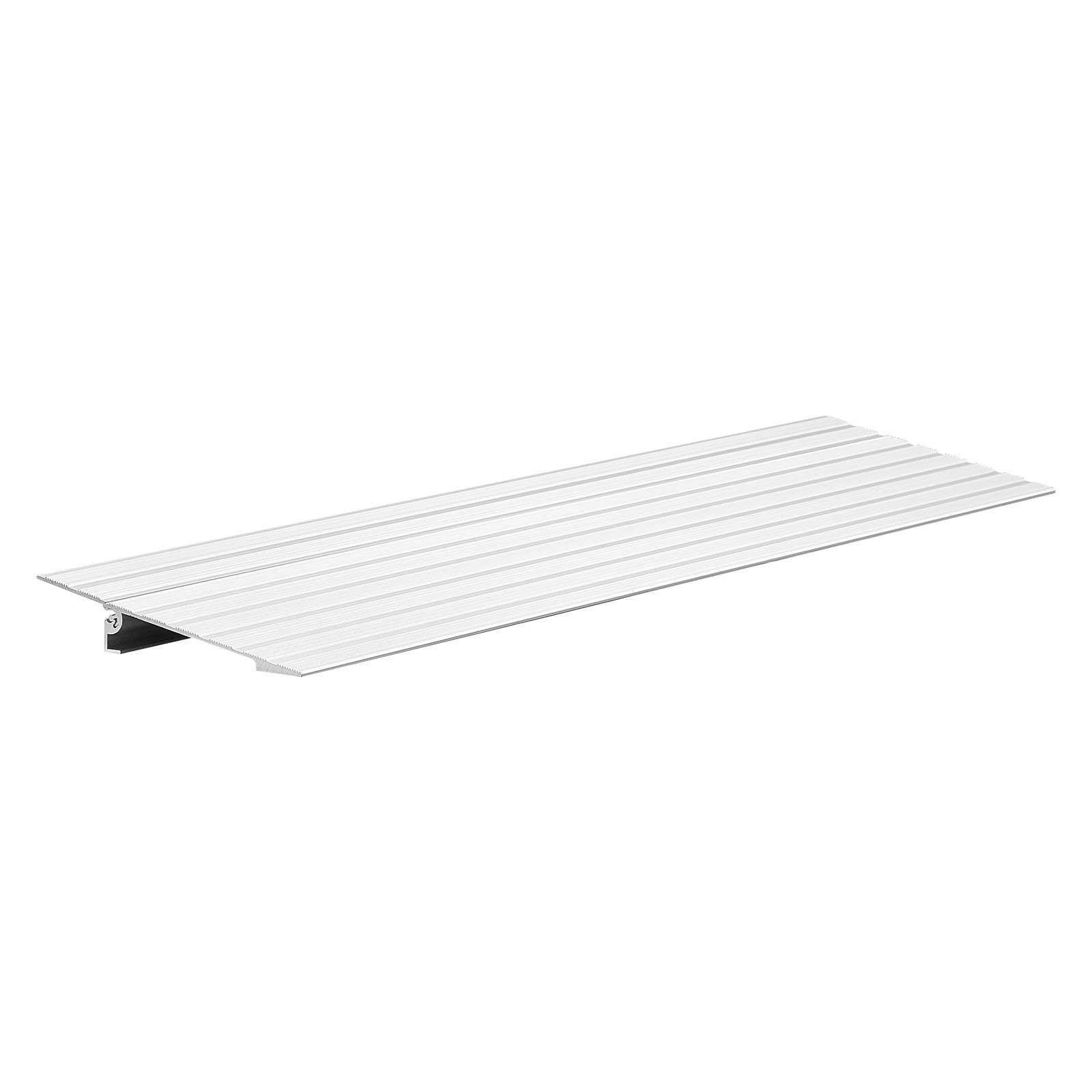 VEVOR Door Threshold Ramp, 1 inch Rise, Aluminum Alloy Threshold Ramp Rated 800 lbs Load Capacity, Handicap Ramps for Home Steps for Wheelchair, Scooters, Power Chairs, Walkers, Bicycle, Tricycle